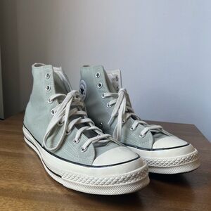 Men’s Converse 70s hi tops Sage Green size US10.5 EU 44.5
